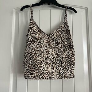 Leopard Print Tank Top